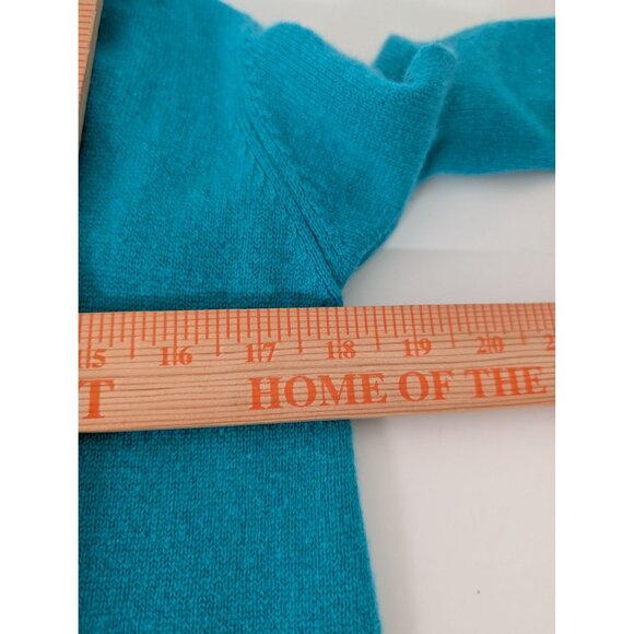 Lilly Pulitzer Cashmere Cardigan Womens Size Small Blue Green Long Sleeve 58209 - Picture 13 of 14